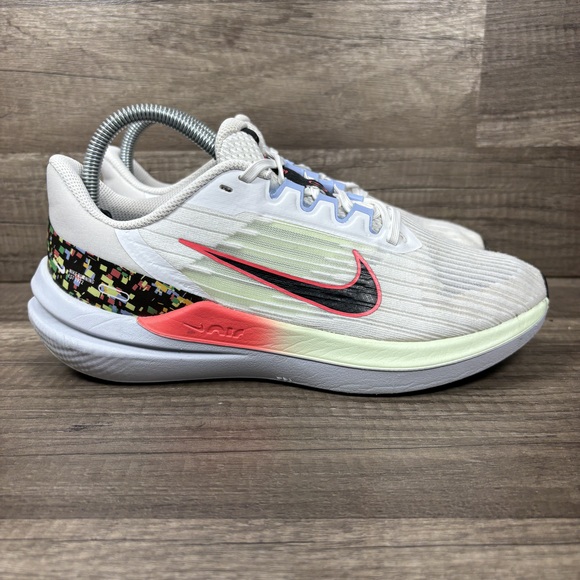 Nike Shoes - Nike Winflo 9 White Pink Womens US Size 8 EUR 39 FD0880-100 Running Shoes